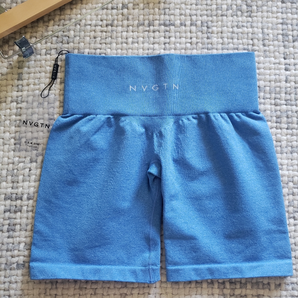 NVGTN Ocean Blue Pro Shorts Small